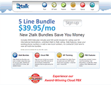 Tablet Screenshot of 2talk.com